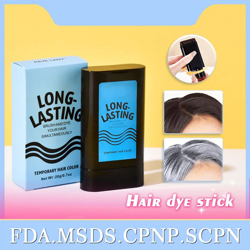 🥳2026 HOT SALE🥳💞50K+ SOLD!🎨🪥 50% OFF! Disposable Hair Color Refill with Comb – No mix, just comb. Gentle formula, travel‐friendly. 3 shades: Black, Brown, Granny Gray. 🌟✨