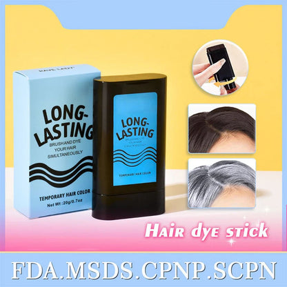 🥳2026 HOT SALE🥳💞50K+ SOLD!🎨🪥 50% OFF! Disposable Hair Color Refill with Comb – No mix, just comb. Gentle formula, travel‐friendly. 3 shades: Black, Brown, Granny Gray. 🌟✨
