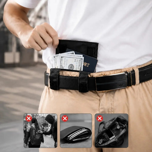 🛍️ Black Friday Preview Sale –✨Concealed anti-theft travel waist bag