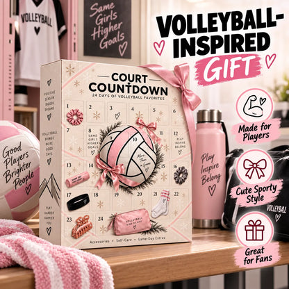 🏐🎁 Volleyball Advent Calendar — 24 Days of Fun Surprises for Every Volleyball Lover!