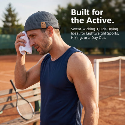 🧢 Everyday Mesh Cap – No Sweat, Just Comfort (Fits Most)