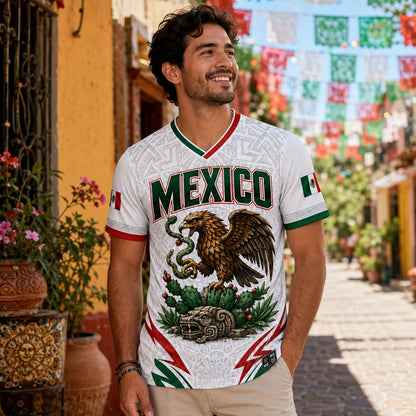 ⚽🏆Aztec Pride™ Mexico Inspired Soccer Fan Jersey