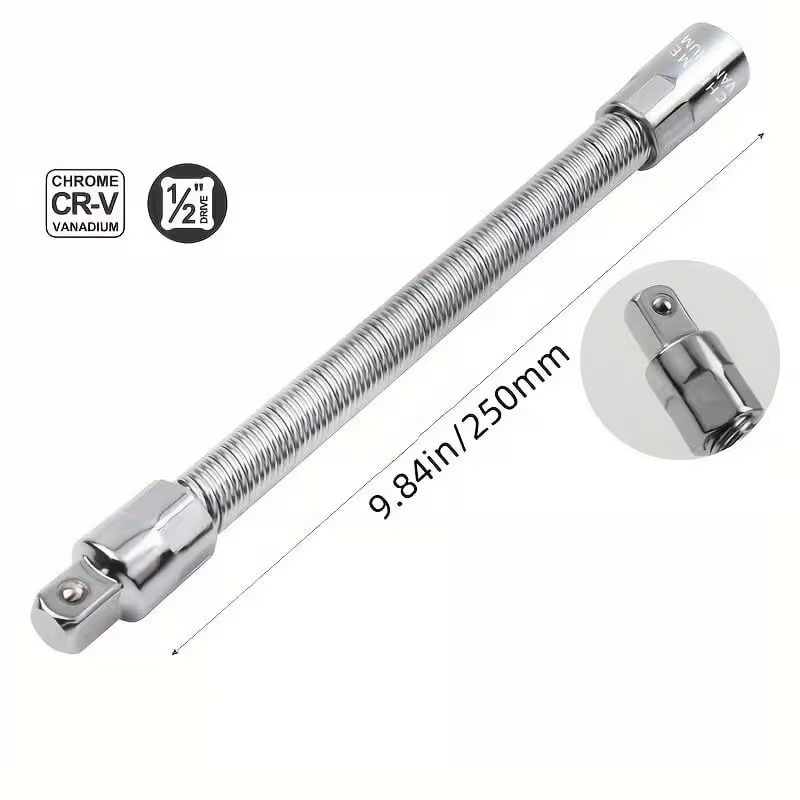 🔧 Flexible Universal Socket Extension Adapter Set