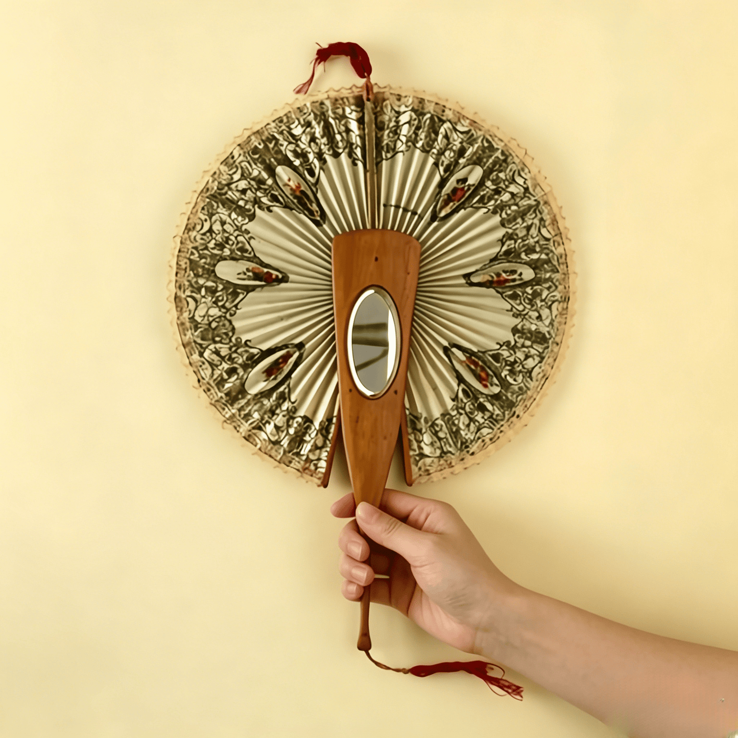🪞Antique Mirrored Mechanical Fan - Buy 2, Free Shipping