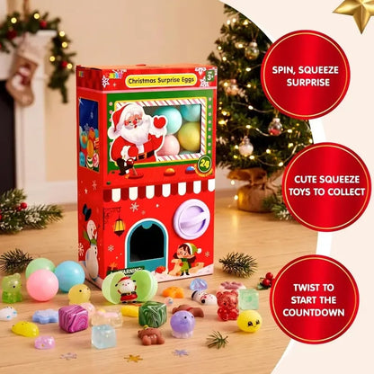 🎅Christmas Sale🎅 Advent Calendar 2026 Christmas Gachapon Squishy Toys 24 Pcs,&Halloween Advent Calendar(✨Buy 2 Free Shipping)