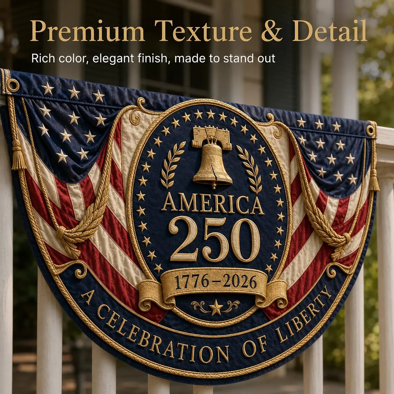 🇺🇸America 250 Fan Bunting Flag A Celebration of Liberty, Heritage, and American Pride 🇺🇸