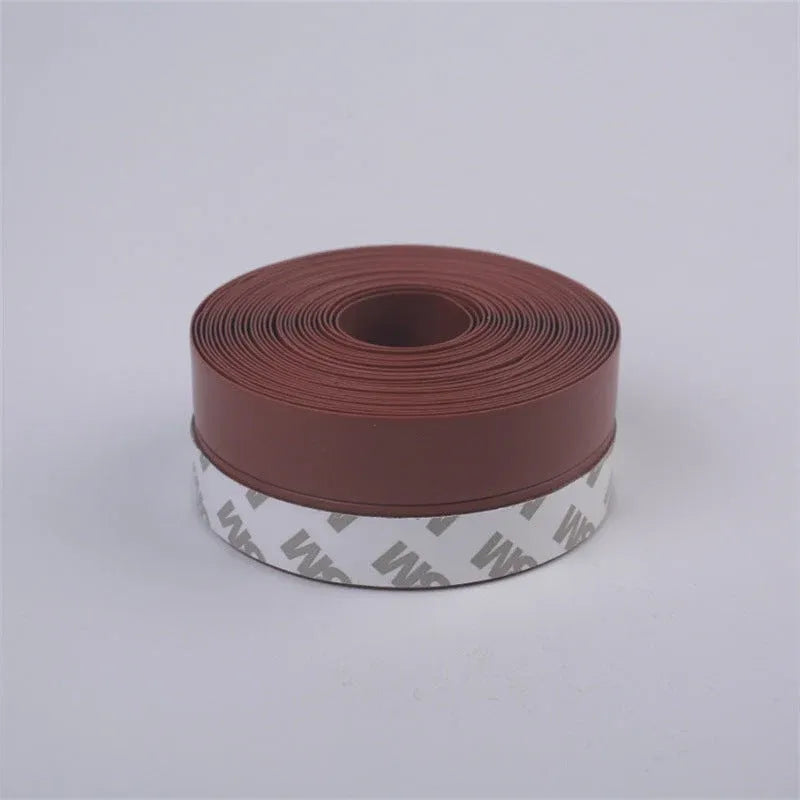 16.4Ft Door Weather Stripping | Adhesive Draft Stopper Seal Strip for Doors, Windows & Shower Doors