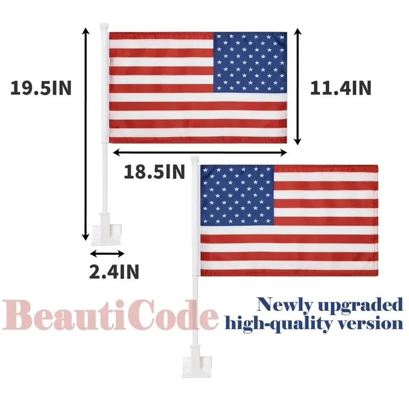 🎉4th Of July Flash Sale 65K+🔥American Car Hood Flag🦅