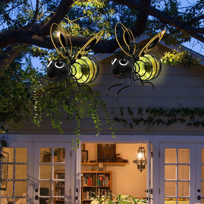 🐝 Charming Solar Bee Light – Illuminate Your Garden with a Magical Glow