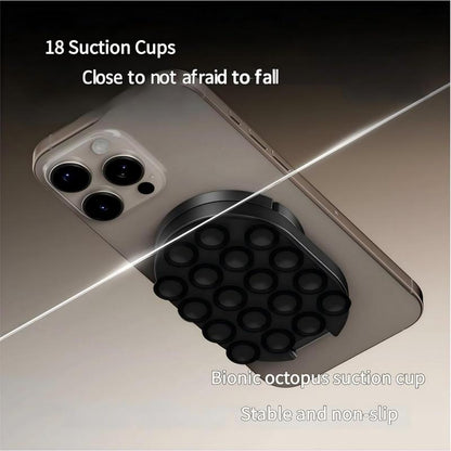 Suction Cup Magnetic Carabiner Phone Holder