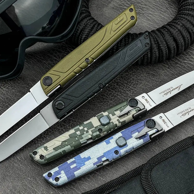 🔪High Hardness Stock Colt II Folding Knife with Safety Lock