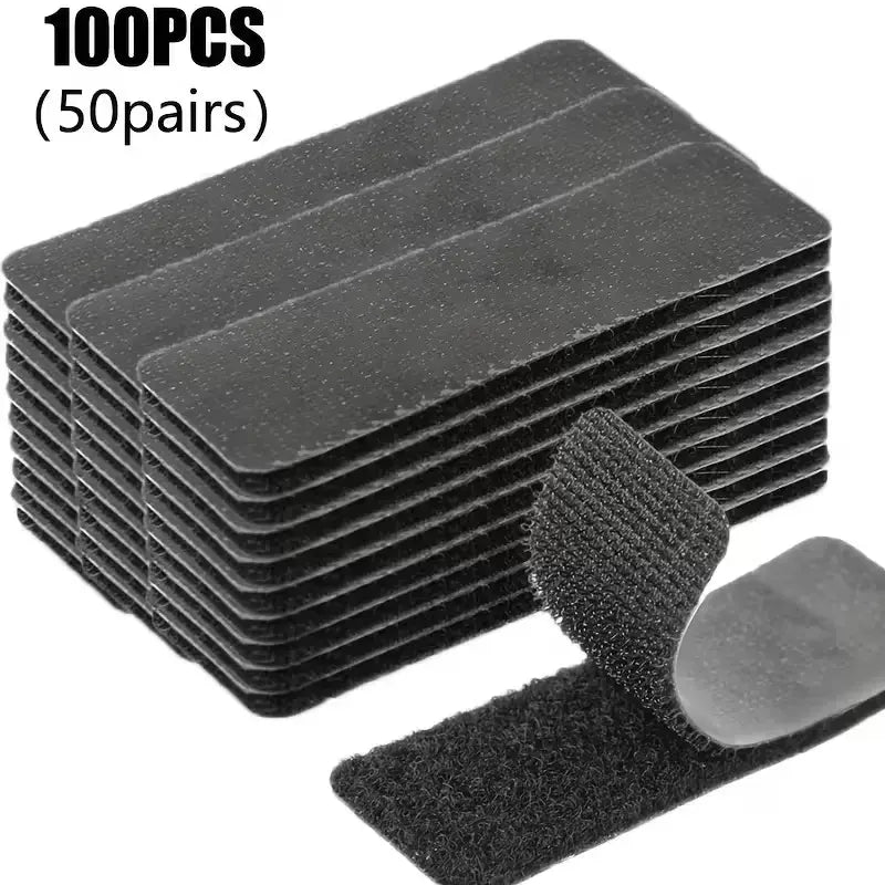 Waterproof Self Adhesive Heavy Duty Double Sided Hook and Loop Strips