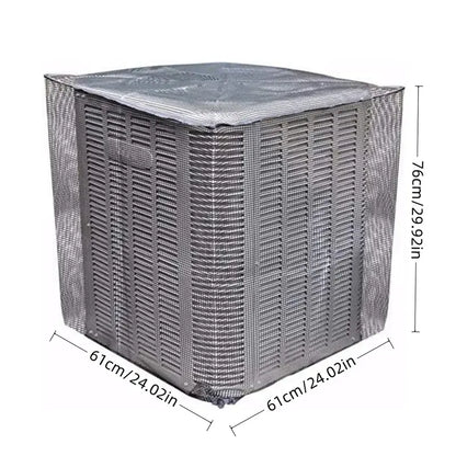 Durable Air Conditioner Cover, Full Mesh AC Protector, Heavy-Duty Outdoor Protection