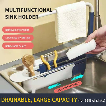 🔥LAST DAY 50% OFF-Retractable Sink Organizer