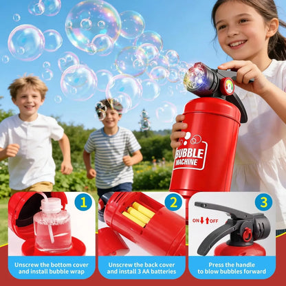 Summer Hot Sale 48%OFF🔥Fire Extinguisher Bubble Machine for Kids