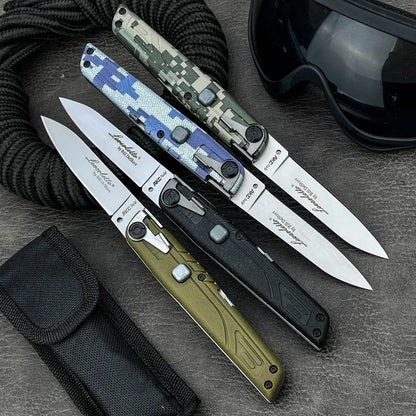 🔪High Hardness Stock Colt II Folding Knife with Safety Lock