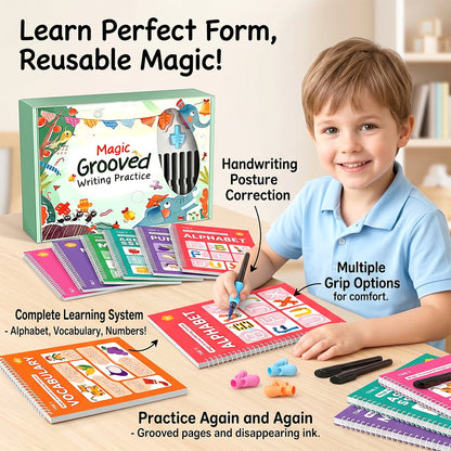 ✏️📚 Writing Workbook Set for Kids Ages 3–8