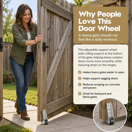 Vertical Track Roller Wheel Sliding Door Bottom Guide