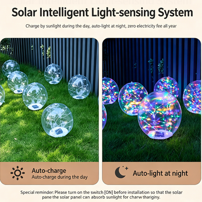 ✨ Floating Outdoor Solar Light🏡Elegant Ambient Lighting for Outdoors 🌙