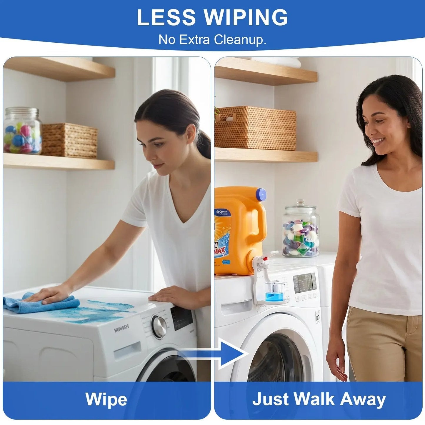 Laundry Detergent Dispenser Cup Holder