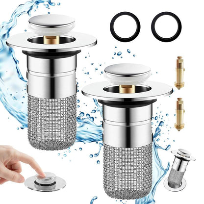 ✨Buy 1 Get 1 Free🔥Universal Pop-up Sink Drain Filter