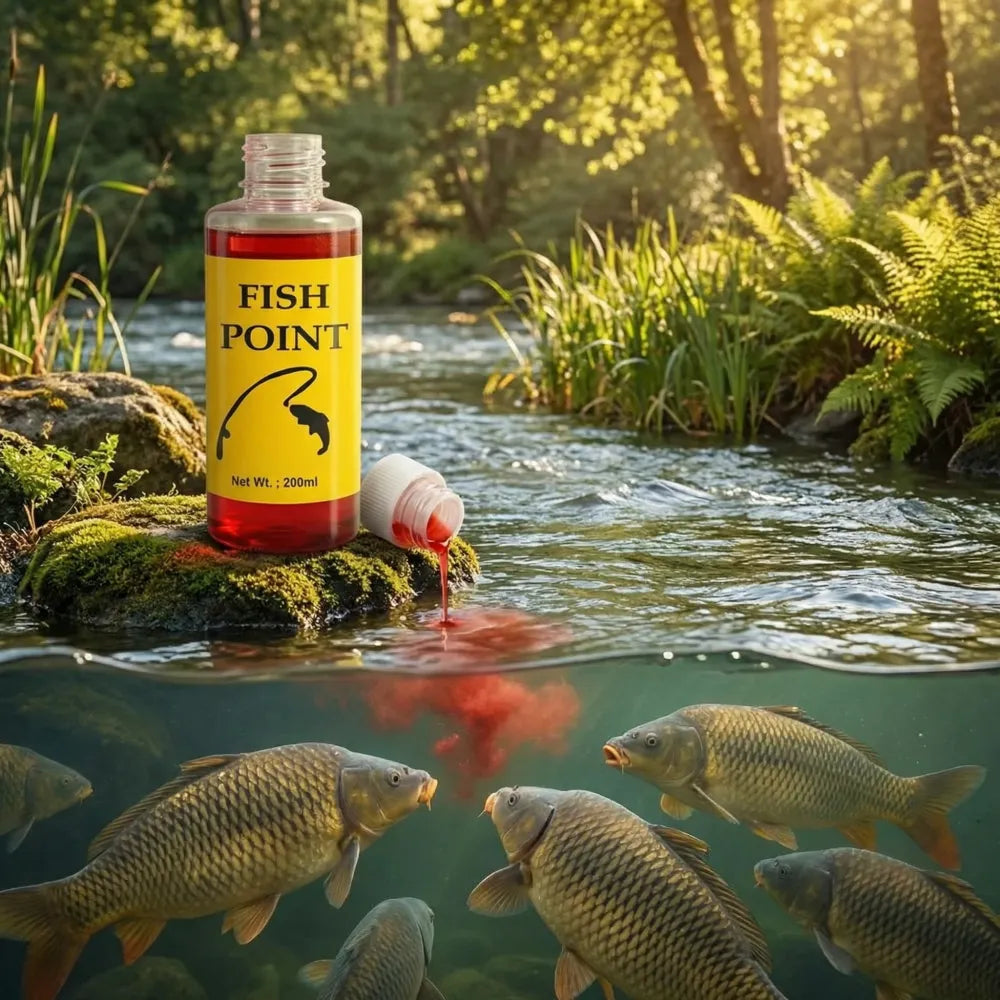 High-Concentration Fish Bait Liquid | Appetite-Stimulating Fruity Scent Attractant | Professional Fishing Gear