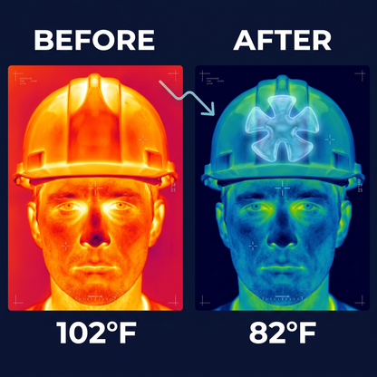 ❄️⛑️Ice Pack for Hard Hat,Cooling Pads for Cap,Cooling Pack
