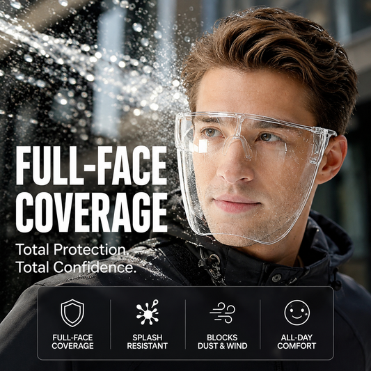 🔥Selling Fast – 50% OFF Clearance|All-Day Comfort Face & Eye Protector