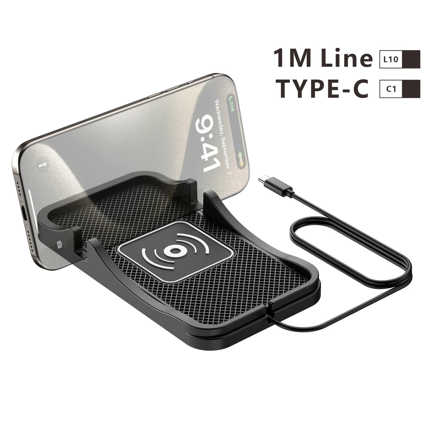🔥Last Day 49% OFF-🚗⚡ Fast & Easy 15W Wireless Car Charger