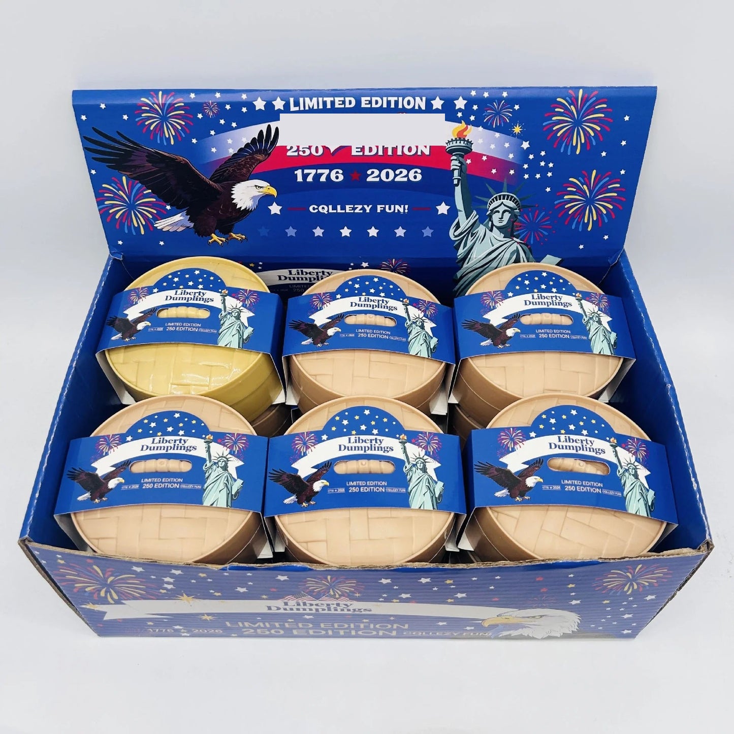 📦Limited Stock • Restock Takes Time⏰Patriotic Squishy – USA 250 Edition