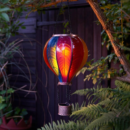 Solar Hanging Rainbow Balloon Lantern