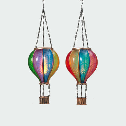 Solar Hanging Rainbow Balloon Lantern