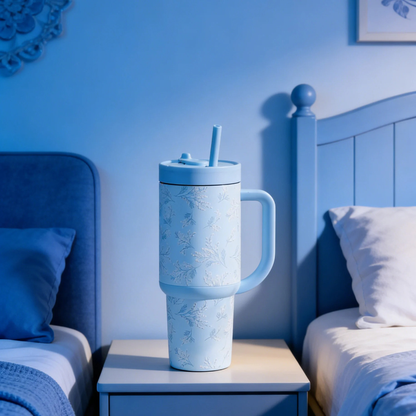 🥤Tumbler – 100% Leakproof with Hide A Straw™ Technology