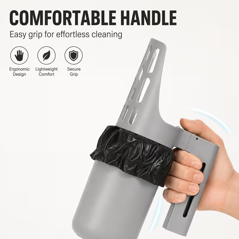 Large-Capacity Cat Litter Scoop with Integrated Trash Can