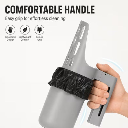 Large-Capacity Cat Litter Scoop with Integrated Trash Can