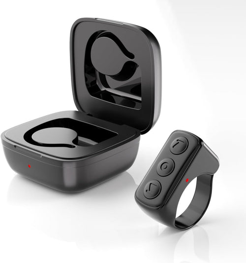 Wireless TikTok Scrolling Ring - Bluetooth Smartphone Remote Control with Chip