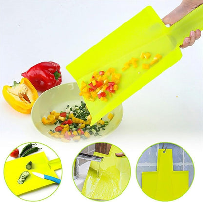 🔥Black Friday Deal｜Foldable Plastic Cutting Board with Drainage Holes