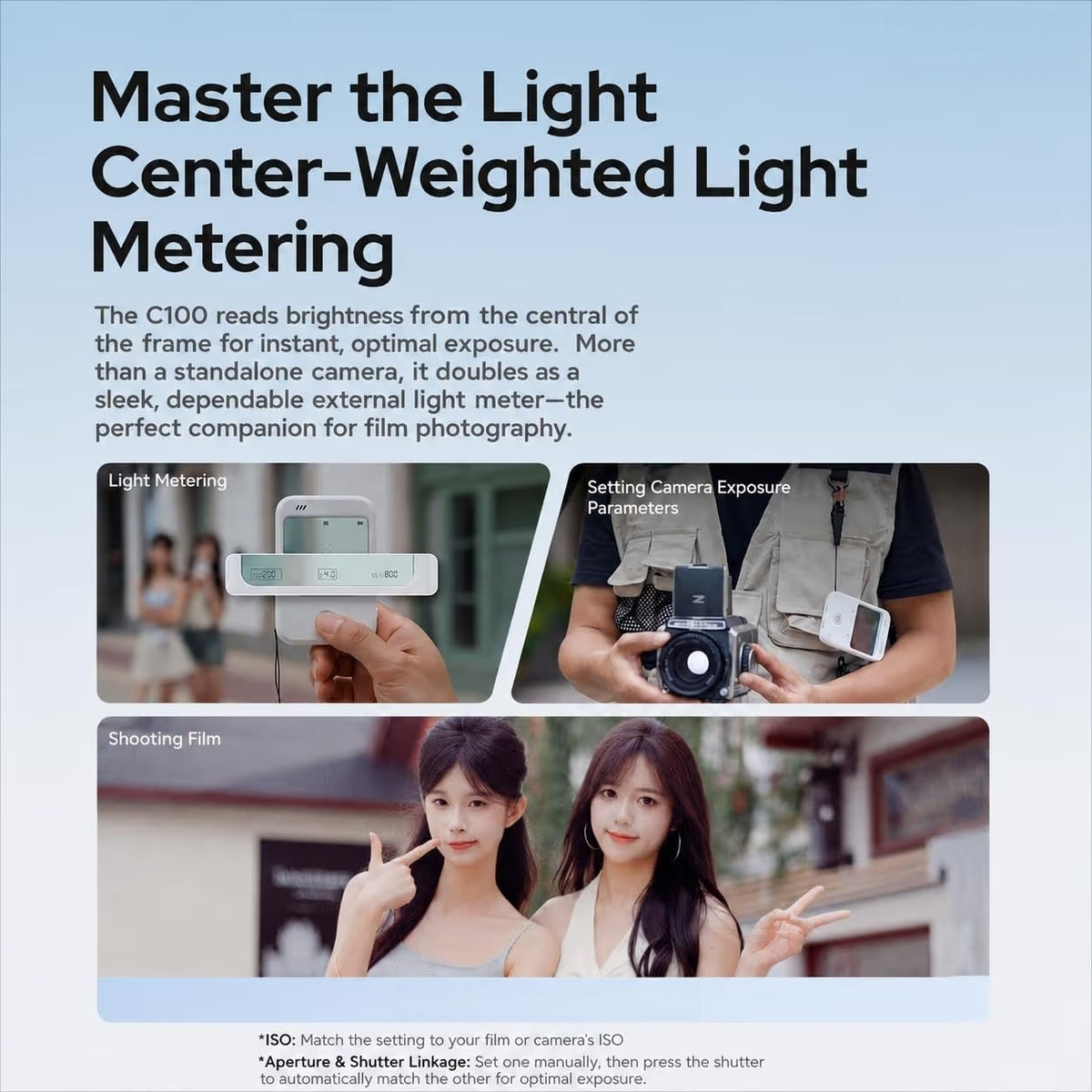 C100 Transparent Viewfinder Camera