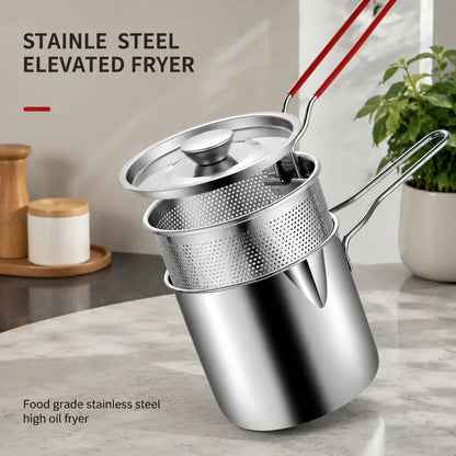 💥Stainless Steel Deep Fryer Set