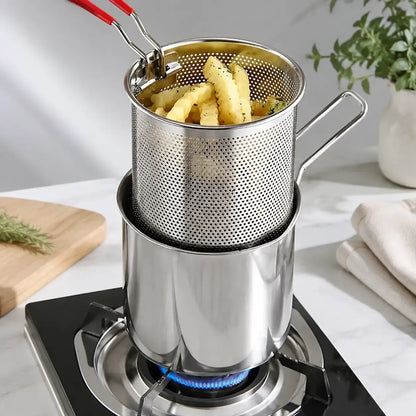 💥Stainless Steel Deep Fryer Set
