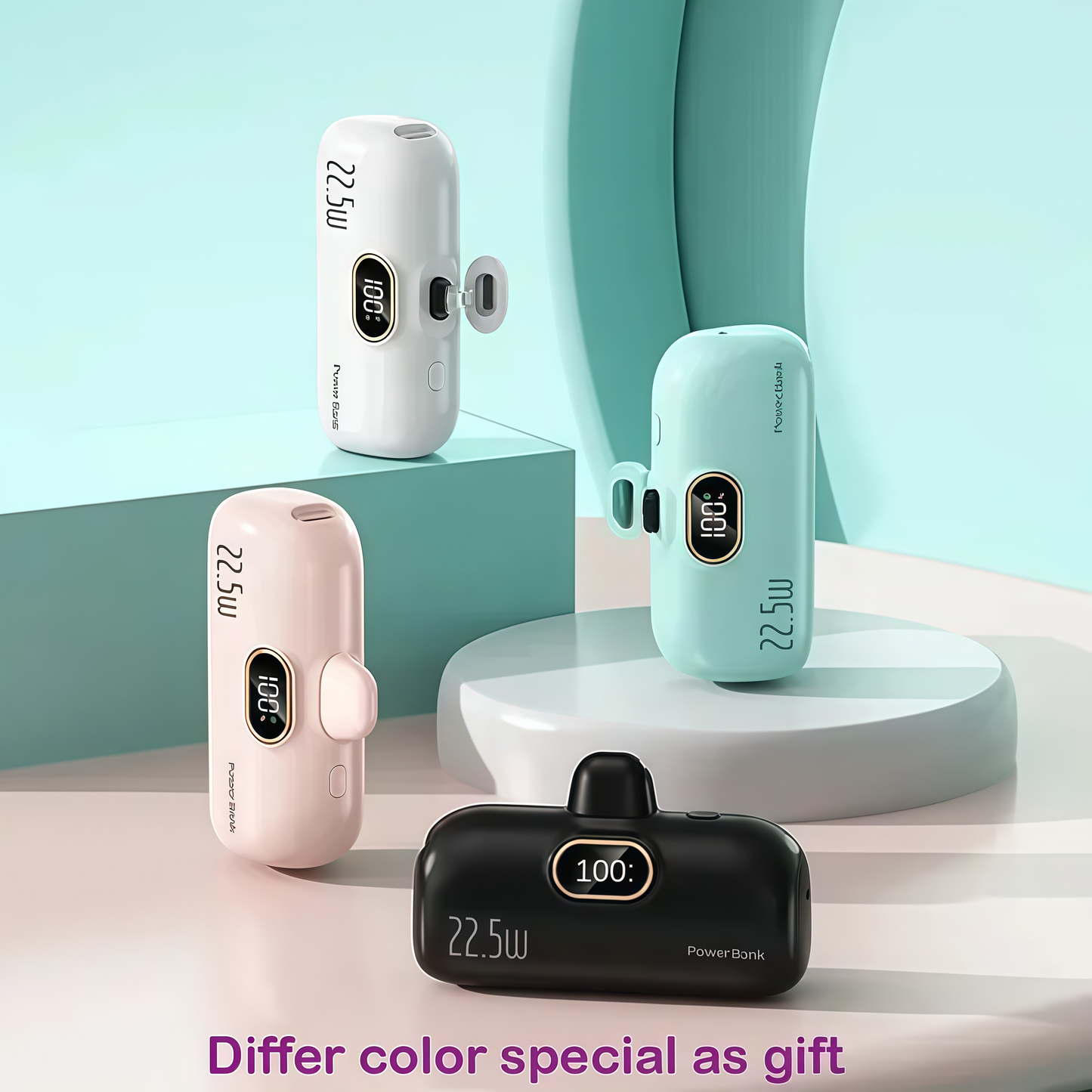 ⏰Limited Offer 24% OFF!🔥5000mAh Mini Power Bank – Ultra-Portable & Universally Compatible🔋📱