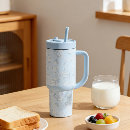 🥤Tumbler – 100% Leakproof with Hide A Straw™ Technology