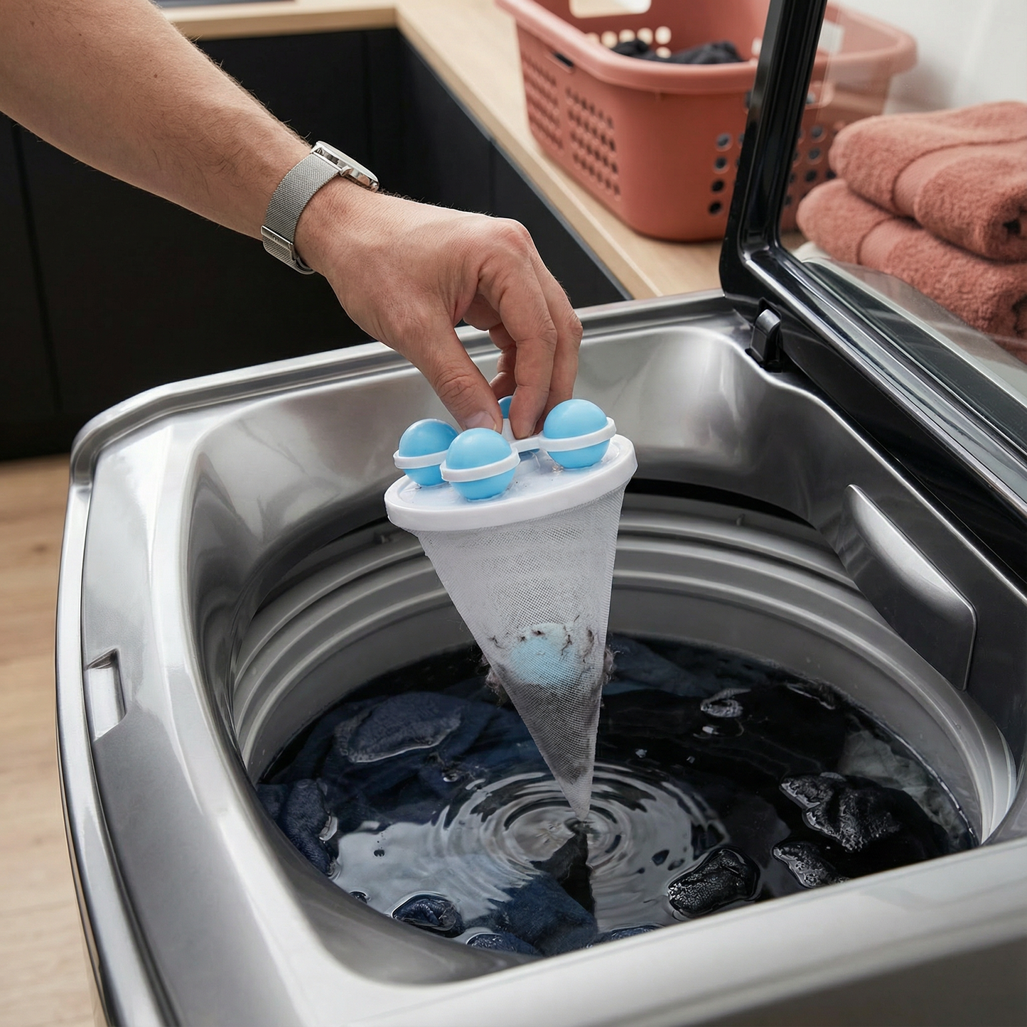 🧺Washing Machine Filter Bag 🧼