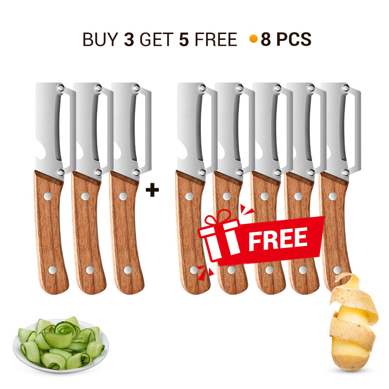 🔥🔥Buy 3 Get 5 Free(8 Pcs)Multi-Functional Vegetable Peeler for Kitchen