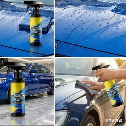 Automotive Nano Coating Repair Agent - With Dust and Water Repellent Properties - Long-lasting and Durable with Gloss, Suitable for Continuous Use