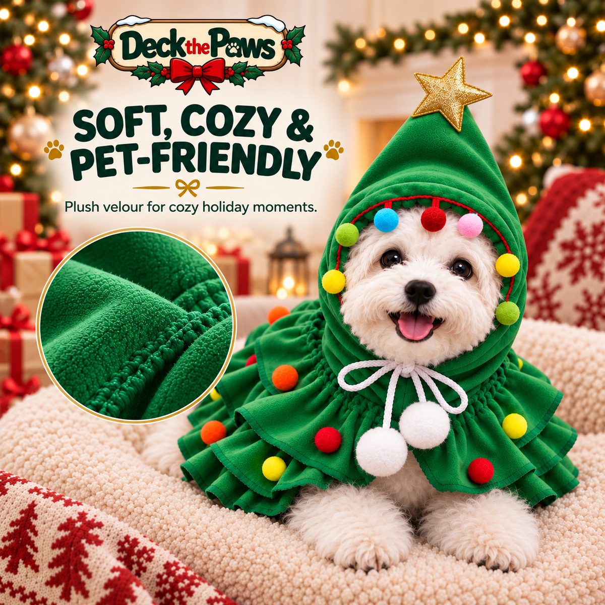 🎅 Merry Christmas Sale 🎄🐶Christmas Tree Pet Costume