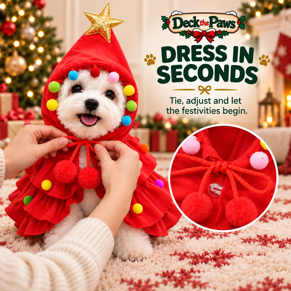 🎅 Merry Christmas Sale 🎄🐶Christmas Tree Pet Costume