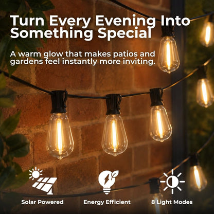 Bulbits Solar String Lights