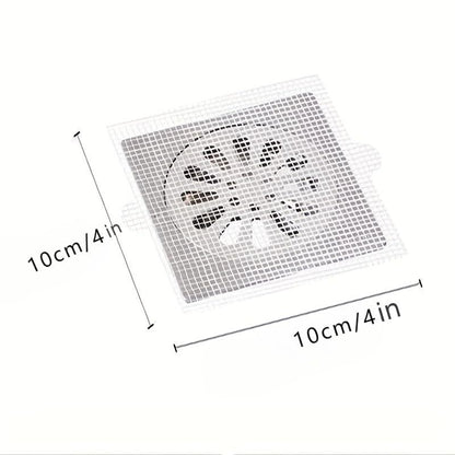 Disposable Drain Hair Catcher Mesh Stickers