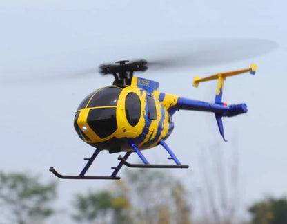 RC ERA C184 MD500 100-Size Scale RC Helicopter - RTF w/ Optical Flow Sensor